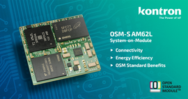 Compact OSM-S AM62L with Texas Instruments processor