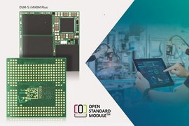 OSM-S i.MX8M Plus System on Module, Front- and Backside with Pins Kontron Electronics GmbH