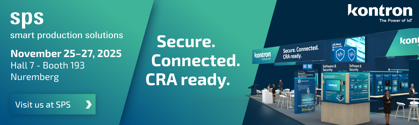 SPS Banner November, 25-27, 2025 in Nuremberg